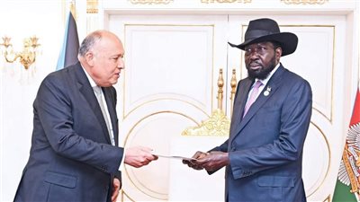 وزير الخارجية يلتقي الرئيس سلفا كير في مستهل زيارته إلى جنوب السودان 
