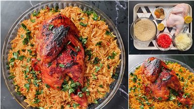 طريقة عمل الكبسة السعودية بالدجاج خطوة بخطوة.. أكلة طيبة بتوابل عطرية 