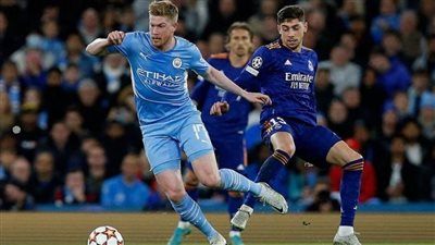 القناة الناقلة لمباراة الإياب بين مانشستر سيتي وريال مدريد في نصف نهائي دوري أبطال أوروبا 