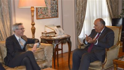 وزير الخارجية يستقبل الرئيس التنفيذي لشركة سكاتك النرويجية لتوليد الطاقة الجديدة والمتجددة