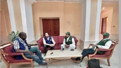 فريق مركز الملك سلمان يلتقي ممثل المنظمة الدولية للهجرة بالسودان