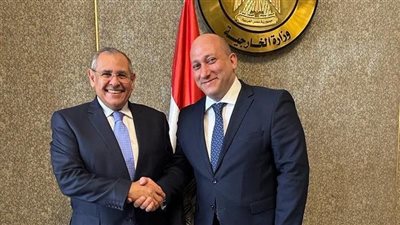 مساعد وزير الخارجية يعقد جولة مشاورات مع الجانب الجورجي برئاسة نائب وزير الخارجية 