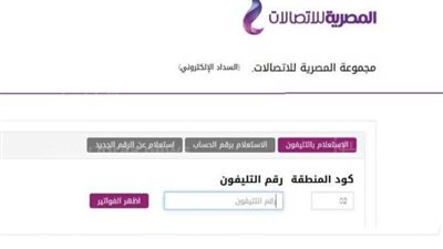 لينك الاستعلام عن فاتورة التليفون الأرضي شهر مايو 2023.. وخطوات السداد 