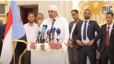 النص الكامل لخطاب نائب رئيس مجلس القيادة الرئاسي في اليمن خلال اللقاء الموسع لأبناء حضرموت 