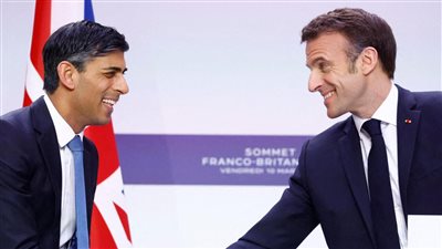 رئيس الوزراء البريطاني يلتقي بالرئيس الفرنسي
