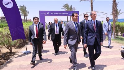 افتتاح ملتقى توظيف خريجى مدارس  WE للتكنولوجيا التطبيقية