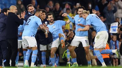 البطل المتوج يستضيف تشيلسي.. تشكيل مانشستر سيتي للاحتفال بلقب الدوري الإنجليزي