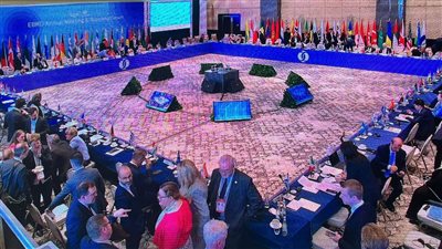 انتخاب مصر نائب أول لرئيس مجلس محافظي البنك الأوروبي للدورة القادمة من الاجتماعات السنوية بأرمينيا