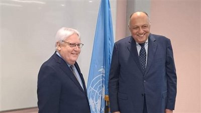 وزير الخارجية يلتقي وكيل سكرتير عام الأمم المتحدة للشئون الإنسانية، خلال زيارته إلى جنيف