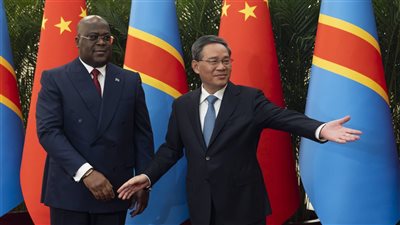 رئيس الكونغو الديمقراطية يلتقي نظيره الصيني