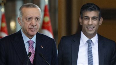 سوناك يجري اتصالًا هاتفيًا بالرئيس التركي