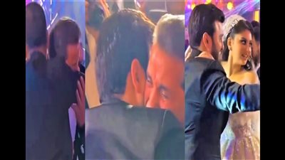 فيديو يوثق بكاء هستيري للنجم أحمد شيبه فـي فرح ابنه 