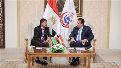 وزير الصحة يلتقي نظيره بدولة مدغشقر لبحث التعاون بالملفات الصحية المشتركة