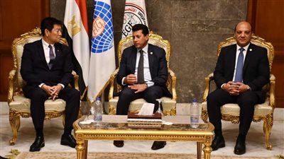 وزير الرياضة يفتتح بطولة الفراعنة الدولية للجمباز بإستاد القاهرة الدولي