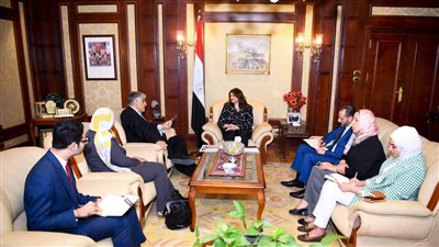 من هو «الخبير المصري» الذي استقبلته وزيرة الهجرة المصرية؟