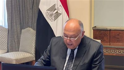 وزير الخارجية يترأس اجتماعًا افتراضيًا لهيئة مكتب المؤتمر على هامش اجتماعات بون حول المناخ