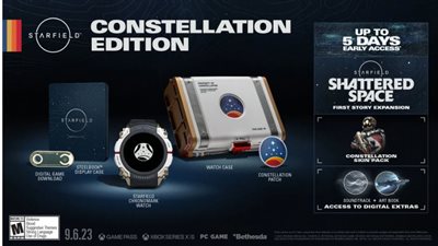 في إعلانها الرسمي.. ماذا يمنحك إصدارات Starfield الجديد؟