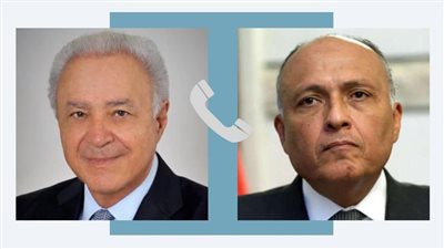 وزير الخارجية يتلقى اتصالًا هاتفيًا من وزير خارجية اليونان الجديد 