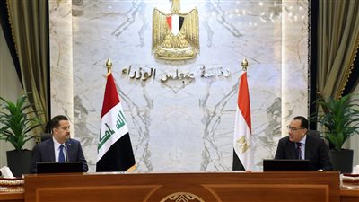 رئيسا وزراء مصر والعراق يترأسان أعمال الدورة الثانية للجنة العليا المصرية-العراقية المشتركة