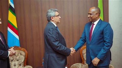 مساعد وزير الخارجية للشئون الأفريقية يحمل رسالة من وزير الخارجية لنظيرته التنزانية