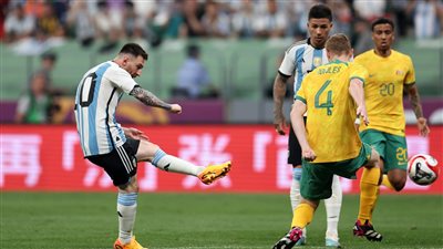 مسجلًا هدف تاريخي.. ميسي يقود الأرجنتين للفوز على أستراليا وديًا