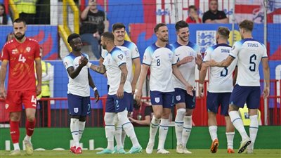 حفلة أرقام تاريخية.. إنجلترا تُمزِق شباك مقدونيا الشمالية بسباعية بتصفيات أمم أوروبا