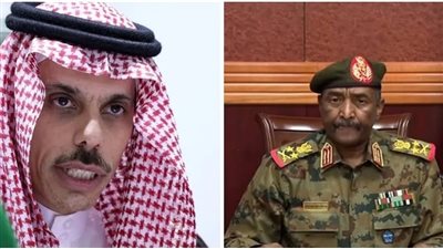وزير الخارجية السعودي يجري اتصالًا هاتفيًا برئيس مجلس السيادة الانتقالي السوداني