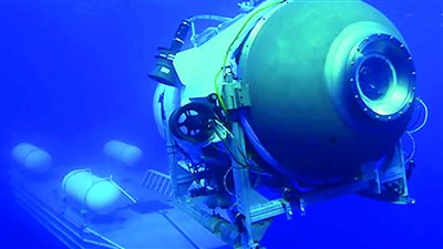 اكتشاف صوت ضوضاء في محيط البحث عن السفينة تيتانيك (فيديو جراف )