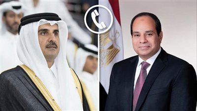 أمير قطر يهنئ الرئيس السيسي بحلول عيد الأضحى المبارك