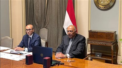 سامح شكرى يترأس الاجتماع الأول لإطلاق مجموعة قادة الأعمال لمؤتمر COP27