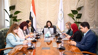 عبر الفيديو كونفرانس.. وزيرة الهجرة المصرية تلتقى أبناء الجاليتين المصريتين بالهند وباكستان Pakistani