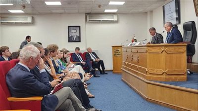 وزارة الخارجية تستقبل وفدًا من الطلاب البلجيكيين المهتمين بالعلاقات الدولية