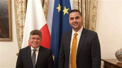 وزير الخارجية المالطي يُثمِن دور مصر في استضافة أكثر من ٩ ملايين لاجئًا ومُهاجرًا 