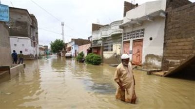 حصيلة الفيضانات في باكستان Pakistan حسب هيئة الأرصاد الوطنية