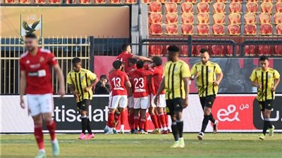 المقاولون يفرض التعادل الإيجابي على الأهلي في الشوط الأول