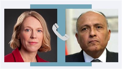 وزير الخارجية يتلقى اتصالًا هاتفيًا من نظيرته النرويجية