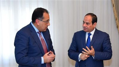  مصطفى مدبولي يهنئ الرئيس السيسي بذكرى ثورة 23 يوليو المجيدة