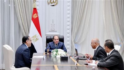 الرئيس السيسي يتابع الموقف التنفيذي لعدد من مشروعات وزارة النقل