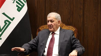 الرئيس العراقي يلتقي السفير الكويتي لدى العراق