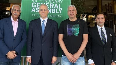 السفارة المصرية في أبيدجان تستقبل رئيس الاتحاد المصري لكرة القدم