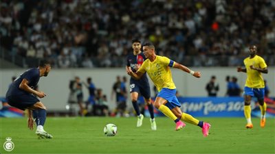 النصر السعودي يفرض نتيجة التعادل على باريس سان جيرمان الفرنسي