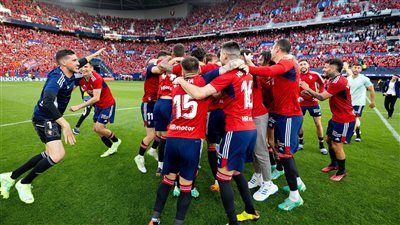 رسميًا.. رفع الحظر عن أوساسونا والسماح بمشاركته بدوري المؤتمر الأوروبي