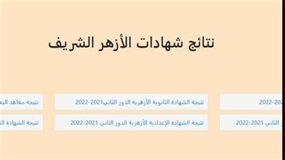  رابط الاستعلام عن نتيجة الشهادة الثانوية الأزهرية لعام 2023