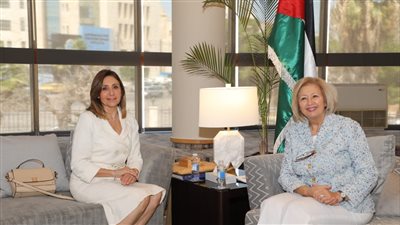 وزيرة الثقافة تبحث ونظيرتها الأردنية سُبل حماية التراث الثقافي غير المادي 