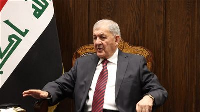 الرئيس العراقي يستقبل الأمين العام لمجلس التعاون