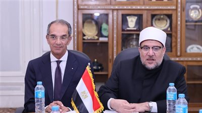 خطة عمل مشتركة بين الأوقاف والاتصالات وتكنولوجيا المعلومات للتحول الرقمى الكامل بالأوقاف