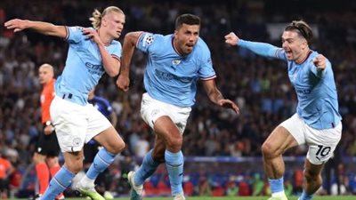توقيت مباراة مانشستر سيتي Manchester City وإشبيلية في نهائي كأس السوبر الأوروبي 2023