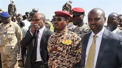  الرئيس التشادي يلتقي نائب رئيس المجلس الرئاسي الليبي