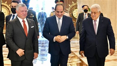 الاثنين.. السيسي يستضيف قمة ثلاثية مصرية أردنية فلسطينية