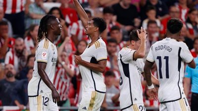 ريال مدريد يفتتح مشواره بالدوري الإسباني بفوز خارج الديار على بلباو